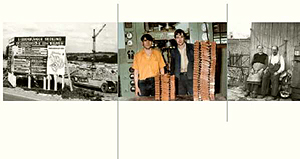 Fotos aus der Titelseite des Flyers zur Ausstellung