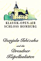 Titelseite des Flyers zum Klassik-Open-Air Schloss Homburg 2009