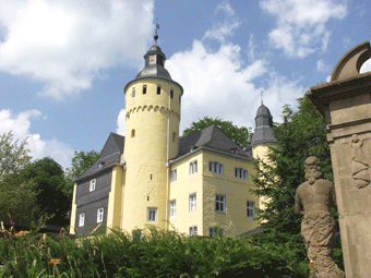 Ansicht von Schloss Homburg