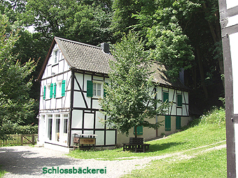 Bäckerei auf dem Gelände von Schloss Homburg