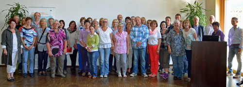 Auftaktveranstaltung Altenheimqualitätszirkel mre-netz regio rhein ahr mit Vertretern von zahlreichen Altenheimen aus dem Oberbergischen Kreis (Foto:OBK)