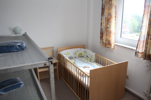 Hotelbetten wichen Doppelstock- und Kinderbetten. (Foto: OBK)
