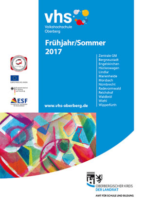 Deckblatt VHS-Oberberg-Programmheft Frühjahr 2017. (Foto: OBK)