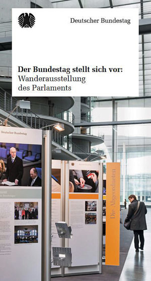 Ausschnitt aus Infoflyer des Deutschen Bundestags zur Wanderausstellung (Foto: OBK)
