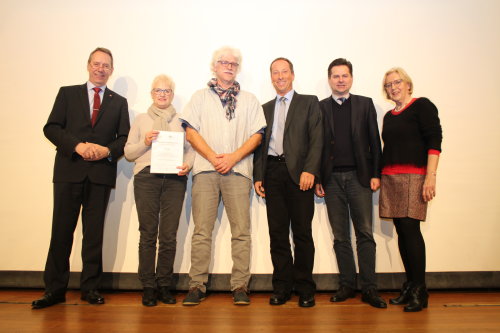 Morkepütz erhält den Sonderpreis für Landschaftsgestaltung. (Foto: OBK)
