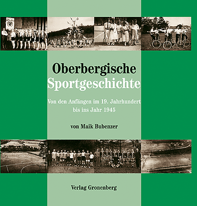 Titelbild des Buches "Oberbergische Sportgeschichte"