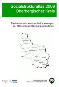 Titelseite des Sozialstrukturatlasses 2009 für den Oberbergischen Kreis