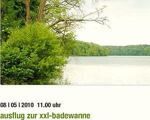 Ausschnitt aus der Internetseite www.rheinische-welt-ausstellung.de zur vorgestellten Radtour mit Link auf die Internetseite