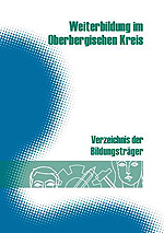 Titelseite des Verzeichnisses der Bildungsträger im Oberbergischen Kreis