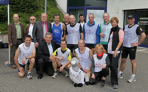 Nicht nur die Organisatoren, sondern auch die Läufer zeigten sich sehr zufrieden (Foto: OBK) 