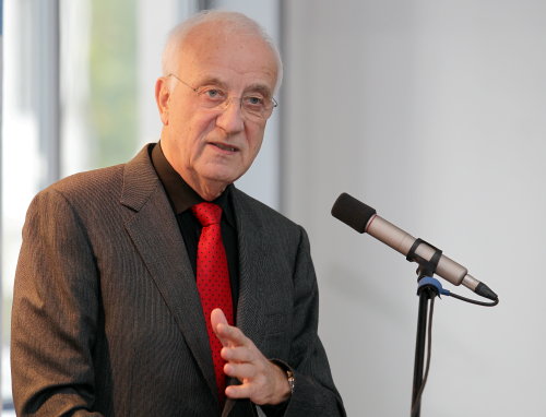 Fritz Pleitgen brillierte als Gastredner (Foto: OBK) 