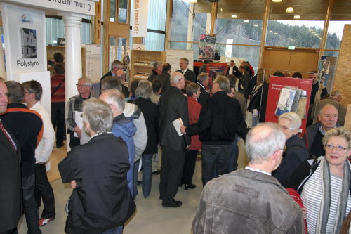 Viele Besucher informierten sich auf der Abschlussveranstaltung der 4. Thermografieaktion (Foto:OBK) 