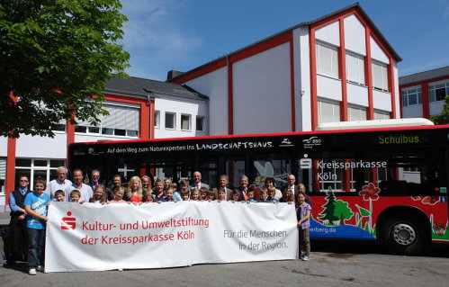 Das "Natourmobil" wird gefördert von der Kreissparkasse Köln (Foto:OBK)