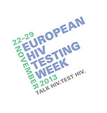 Ausschnitt aus Plakat zur ersten Europäischen HIV-Testwoche 