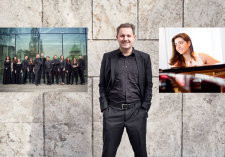 Das Folkwang-Kammerorchester, Johannes Klumpp und Sophie Pacini © pgwiazda-PHOTOGRAPHIE, Susanne Kraus Das Folkwang-Kammerorchester, Johannes Klumpp und Sophie Pacini © pgwiazda-PHOTOGRAPHIE, Susanne Kraus