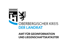 Logo Amt für Geoinformation und Liegenschaftskataster Oberbergischer Kreis