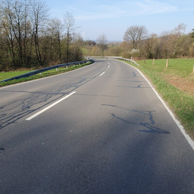 K 19 In Richtung Zufahrt Leppedeponie