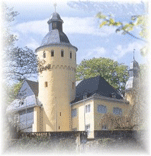 Die abbildung zeigt eine Ansicht von Schloss Homburg