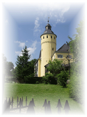 Die Abbildung zeigt eine Ansicht von Schloss Homburg