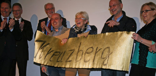Die Kreuzberger freuen sich über Gold (Foto:OBK)