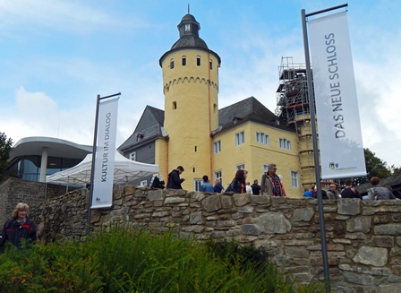 Das neue Schloss Homburg bei der Wiedereröffnung im Jahr 2014
