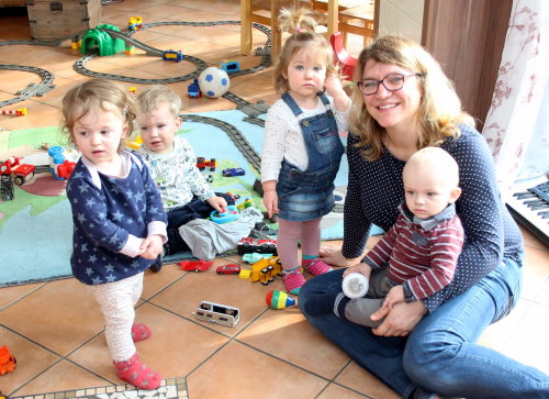 Christina Jacobs ist Tagesmutter in Lindlar. (Foto: OBK)