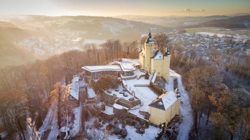 Auf ein erfolgreiches Winterprogramm blicken die Mitarbeitenden des
im Museum und Forum Schloss Homburg zurück. (Foto: Joachim Gies)
