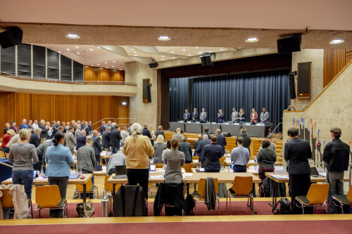 Am 13.11.2025 fand die konstituierende Sitzung des Kreistages statt. (Foto: Fotografin Katharina Hein)