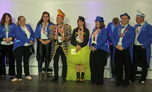 Der KV Blau-Weiß Oesinghausen (Gummersbach) stellte freudig seinen Verein ("hinter der Brücke") vor. (Foto: OBK) 