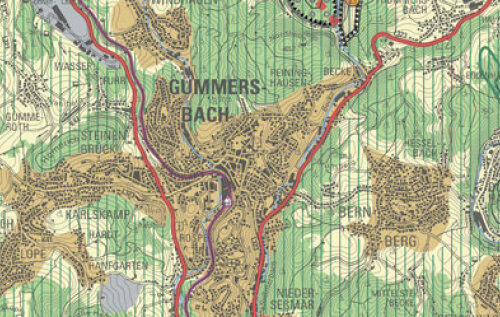Kartenausschnitt Regionalplan