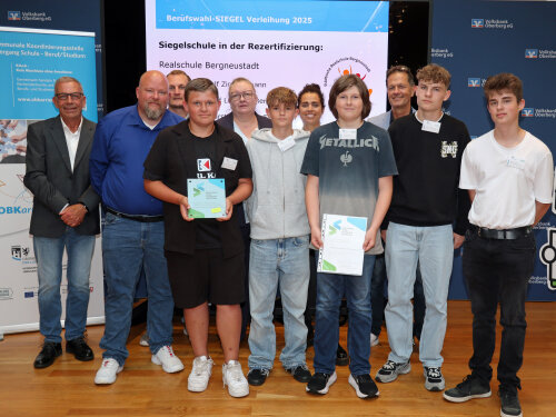 Erneut mit dem Berufswahl-SIEGEL zertifiziert: die Realschule Bergneustadt. (Foto: OBK)