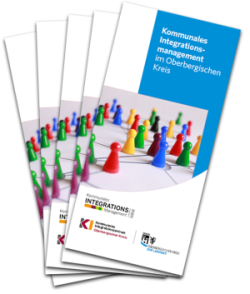 Flyer Kommunales Integrationsmanagement. (Grafik: OBK)