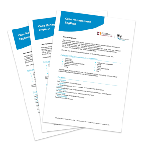 Handzettel Case Management (Grafik: OBK)