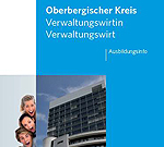 Ausschnitt aus der Titelseite der Ausbildungsinformation "Verwaltungswirtin/Verwaltungswirt"
