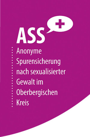 Oberbergischen Kreis gibt es die Möglichkeit der Anonymen Spurensicherung (ASS) nach sexualisierter Gewalt. (Foto/Grafik: OBK)