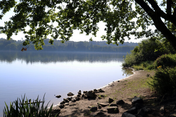 Bruchertalsperre Badestelle Campingplatz